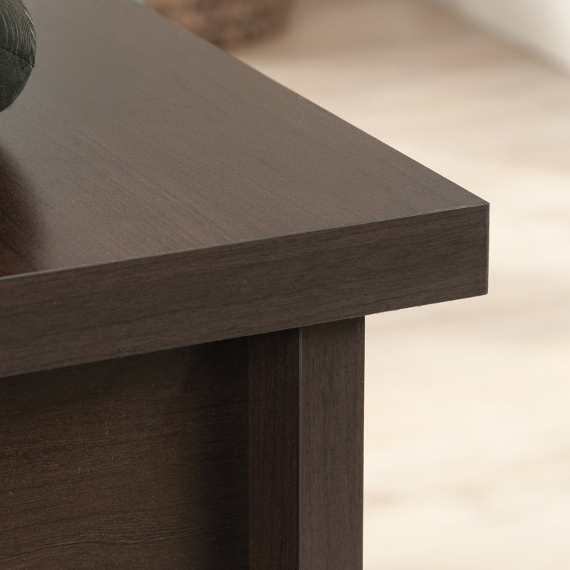 Bureau en L, finition brune