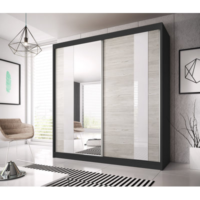 Gulledge 2 Door Manufactured Wood Wardrobe