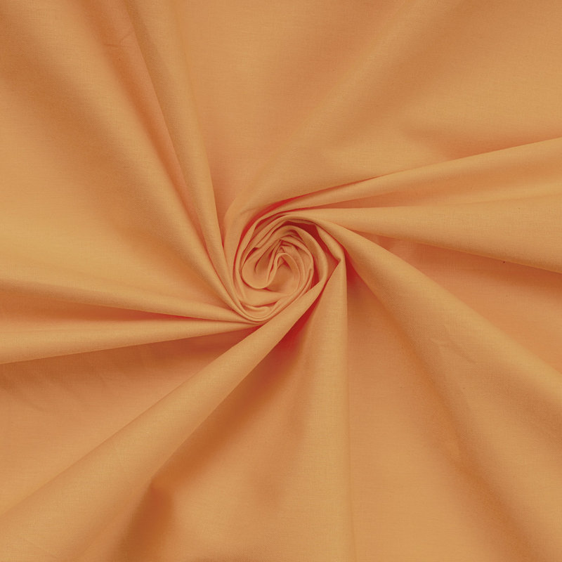 Premium Ranforce Quilt Cover, 53 x 79, 100% Cotton, Orange | Soft & Breathable, 155 Thread Count | Durable Button Closure | Machine Washable at 86°F | Ideal for Cozy Bedrooms & Stylish Decor