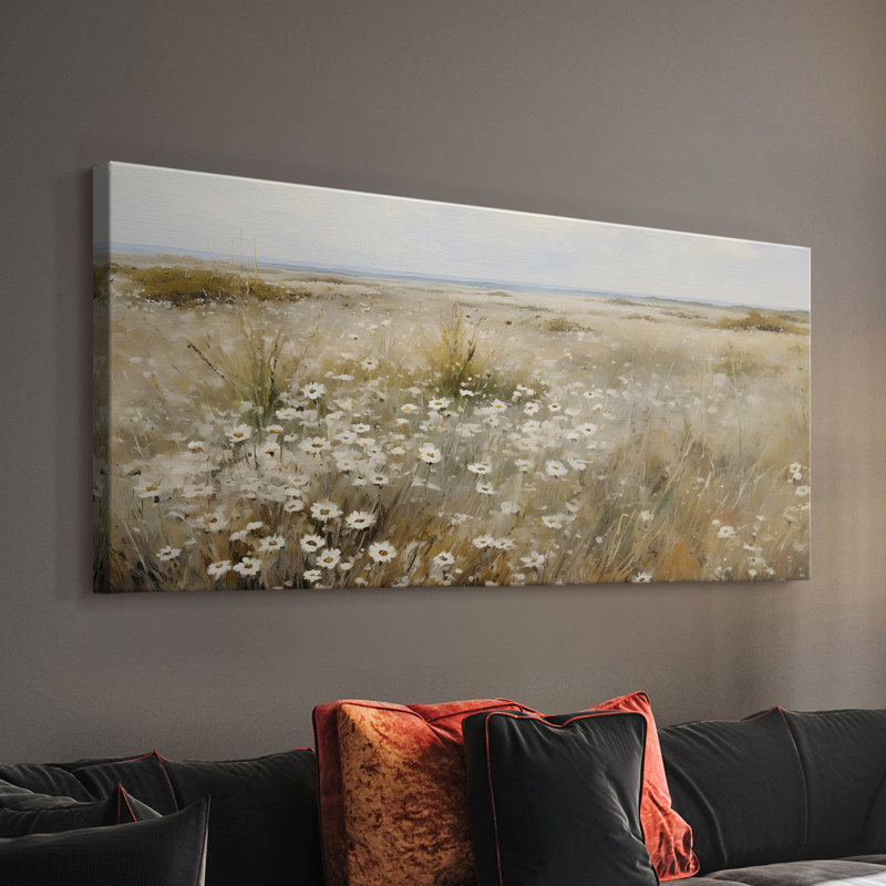 Série paysage -MXIV- Toile tendue avec châssis - Prêt à accrocher, H 20 po x l 40 po