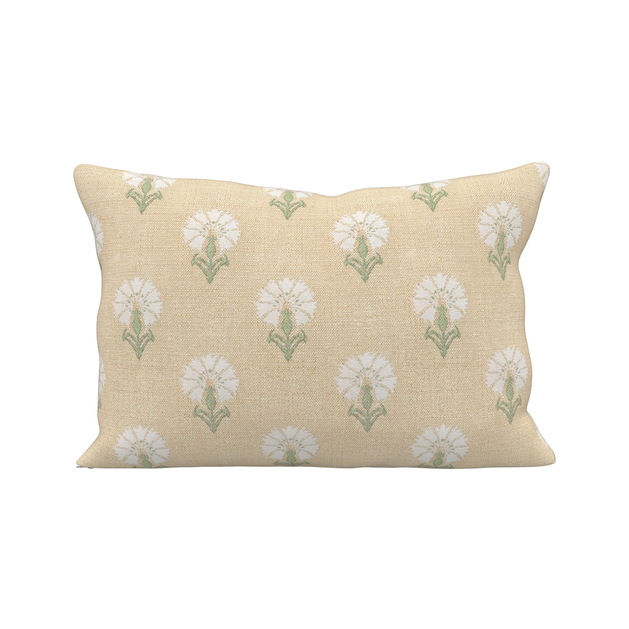 Amala Outdoor/Indoor Kidney Pillow, Mira Sunshine