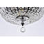 Plafonnier encastré 6 lumières 16 po