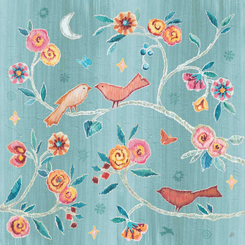 My Bohemian Life IV - couleur, H 36 po x l 36 po x P 1,25 po