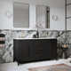 Alsup 60'' Double Bathroom Vanity with Quartz Top