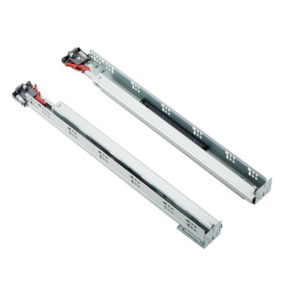 Full Extension 1.96'' Soft Close Bottom Mount Metal Drawer Slide