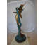 Statue en bronze Bobb Sailfish-large sautant avec petits poissons