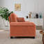 Canapé moderne plissé en chenille 3 places 94 pouces avec support à ressorts durable et coussins en mousse épais-1765742243