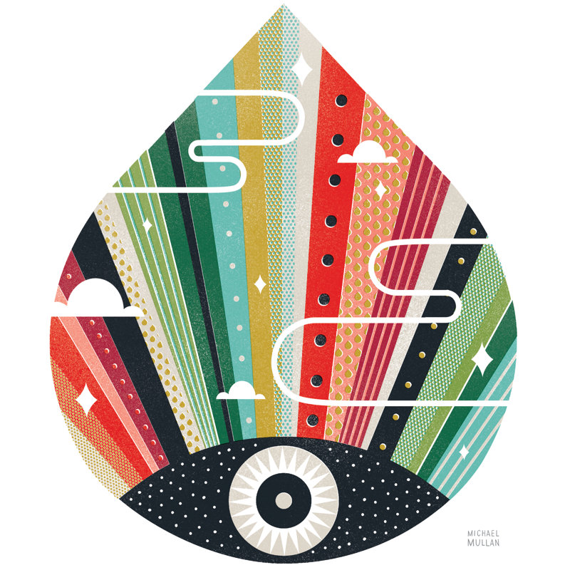 Eye Drop by Michael Mullan - Wrapped Canvas Print, 122cm H x 81cm W x 3.8cm D