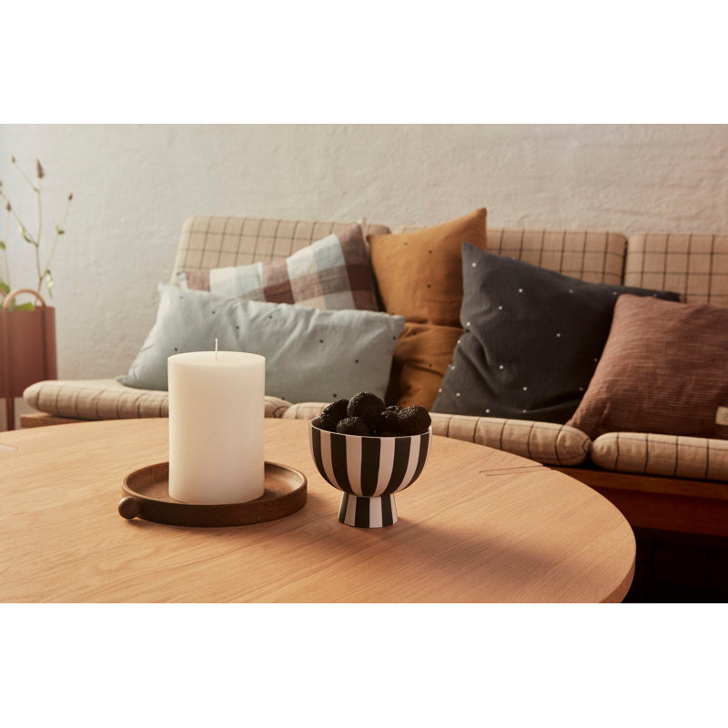 Inka Solid Wood Decorative Tray, Brown