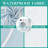 No Hook Light Blue Striped Shower Curtain With Snap In Fabric Liner Set - Hotel Shower Curtain And Liner Set With See Through Mesh Top Window,Machine Washable, 71X74 INCH-218065409