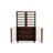 Baxton Studio Gisela Shoe Storage Cabinet With Six Shelf Spaces 48.17" H-143247883