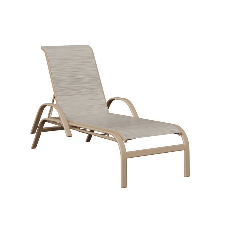 Chaise longue berlinoise berlinoise Sahara, Beige clair, Sahara moucheté