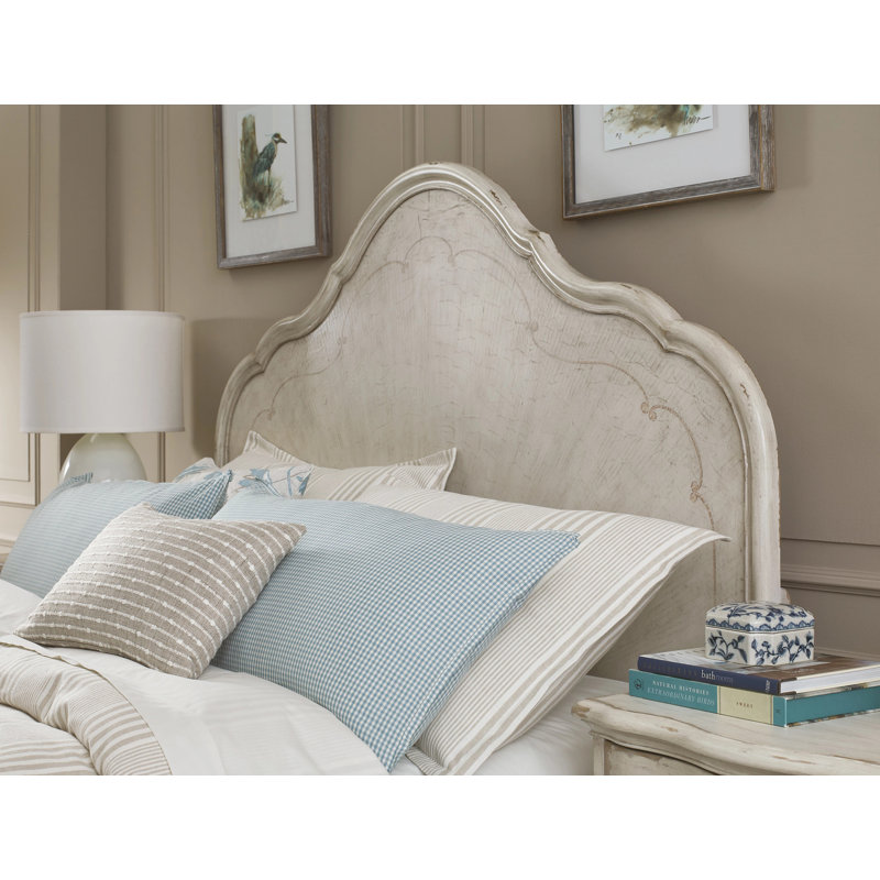 PAQUET DE LIT EN PANNEAU DE VIGNETTE - CRÈME, California King