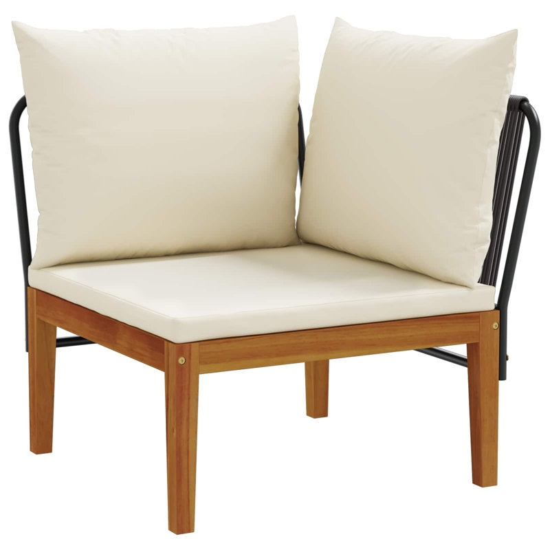70 cm W Patio Sofa with Cushions