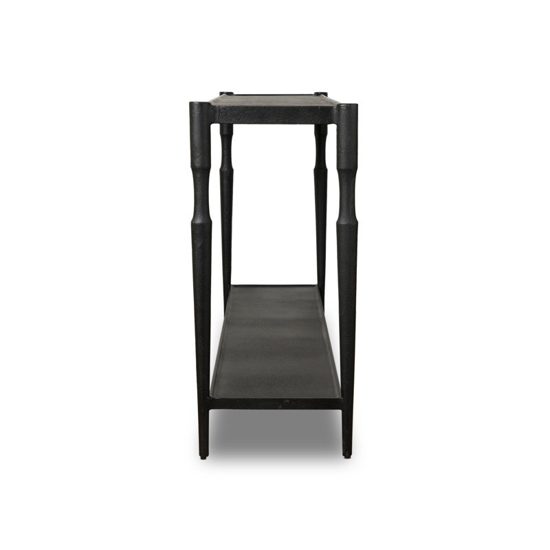 Augusta Console Table- 60"-Textured Iron