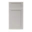 Armoire à 3 tiroirs à base de contreplaqué H 34,5 po Modern Shaker prête à assembler-99342853-103282959