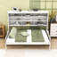 Lit escamotable avec canapé escamotable et tablettes DEL Murphy-1376974370