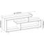 Kenwood TV Stand for TVs up to 65"-1678324563