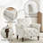Button-Tufted Upholstered  Accent Chair  With Rolled Arm  For Living Room, Bedroom-2092131339
