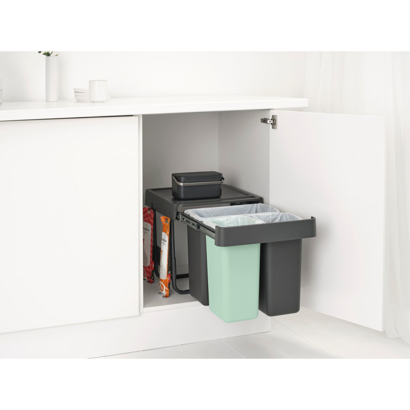 Brabantia Sort & Go Built-in Bin, 10x10x20L