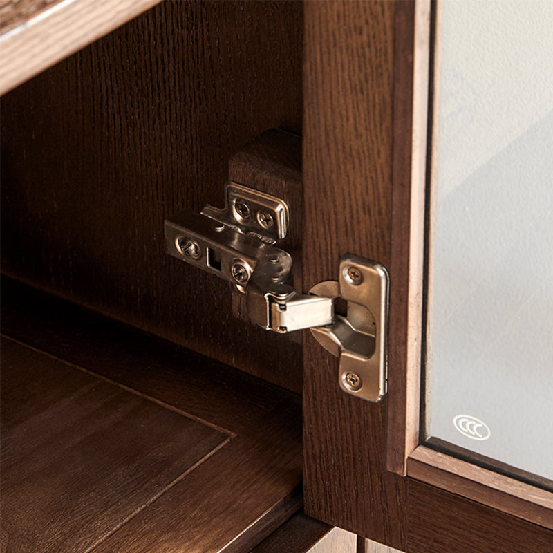 Nordic style solid wood bookcase