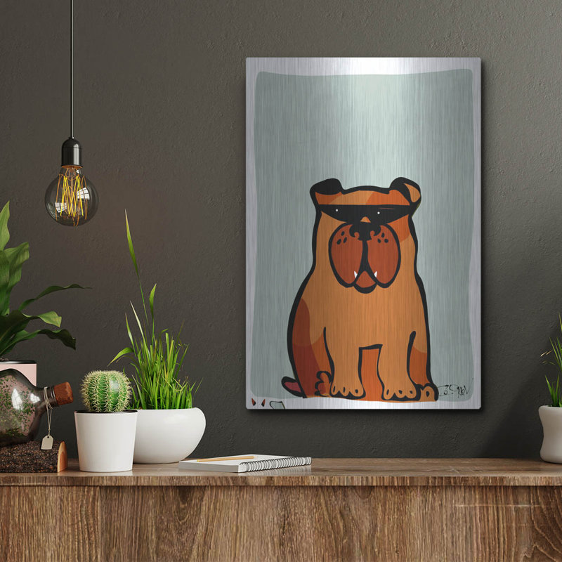 "Wouf" par Irena Orlov, H 16 po x l 12 po