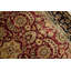 Hand-Knotted High-Quality Red and Black Area Rug