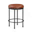 Tabouret à hauteur de comptoir caramel