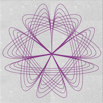 Violet Tapis décoratif