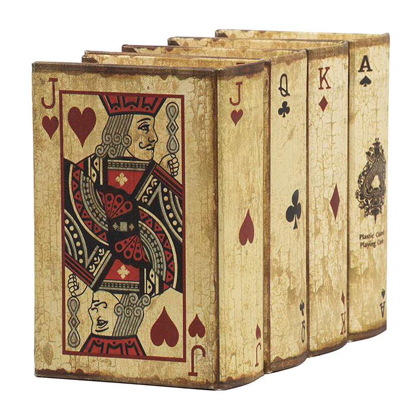 Ensemble de boîtes décoratives de livres 5,5" royal chasse Driffield