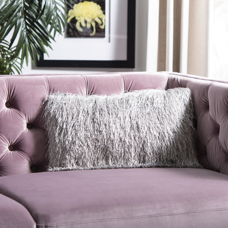 Soleil Shag Outdoor Throw Pillow