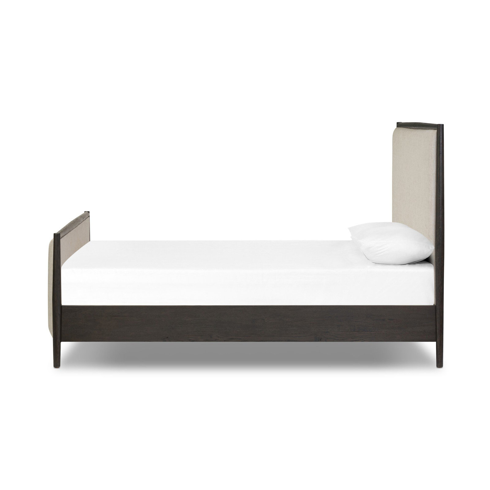 Cayenne Oak Bed, King, Smoked Black Oak