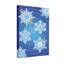 Christmas Snowflake Pattern On Swirl Background-2095226362