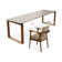 Kristyana 2 Desk And Chair Set Office Set with Chair