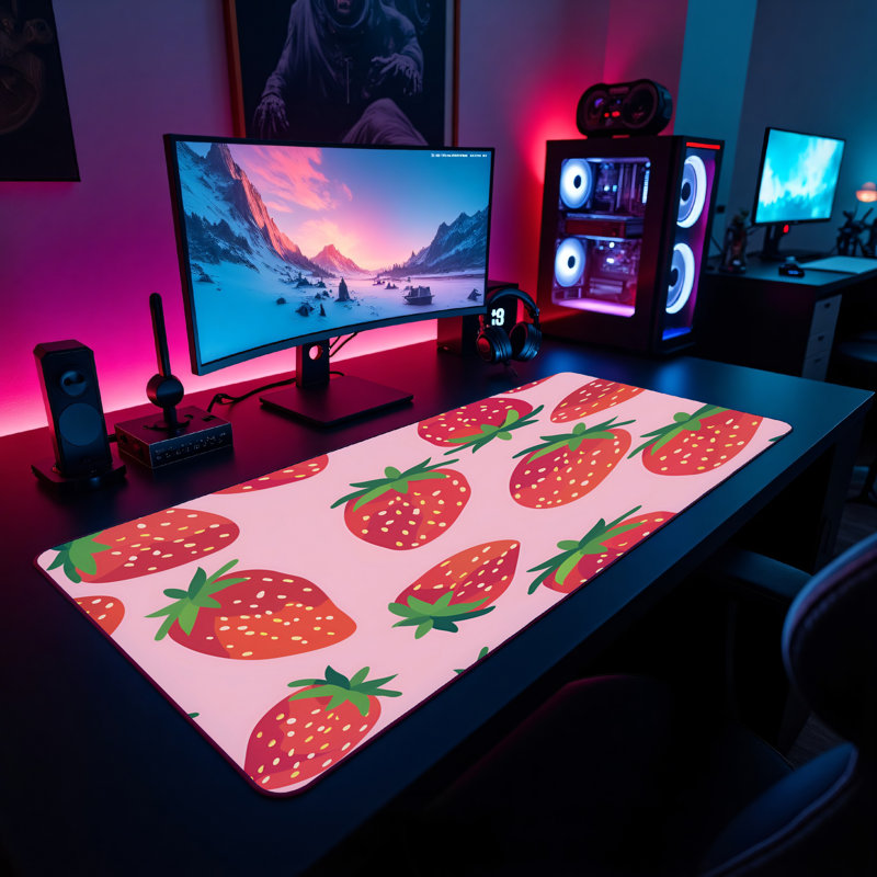 Polyester Desk Pad, 23.6x13.8