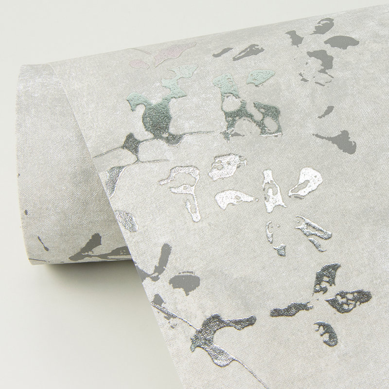 Rouleau de papier peint L 33 pi x l 27,6 po Jahdol, Blanc