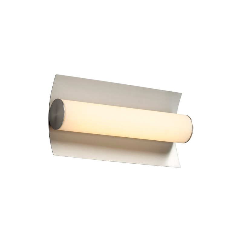 Garrus LED Armed Sconce, Satin Nickel