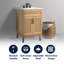 Ensemble de meuble-lavabo simple 24 po Javer-96677730
