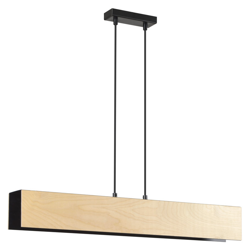 Ludivine 3 - Light Kitchen Island Pendant, Black/Gold