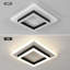 Darnzell 30cm Square LED Flush Mount Ceiling Light-1859453650