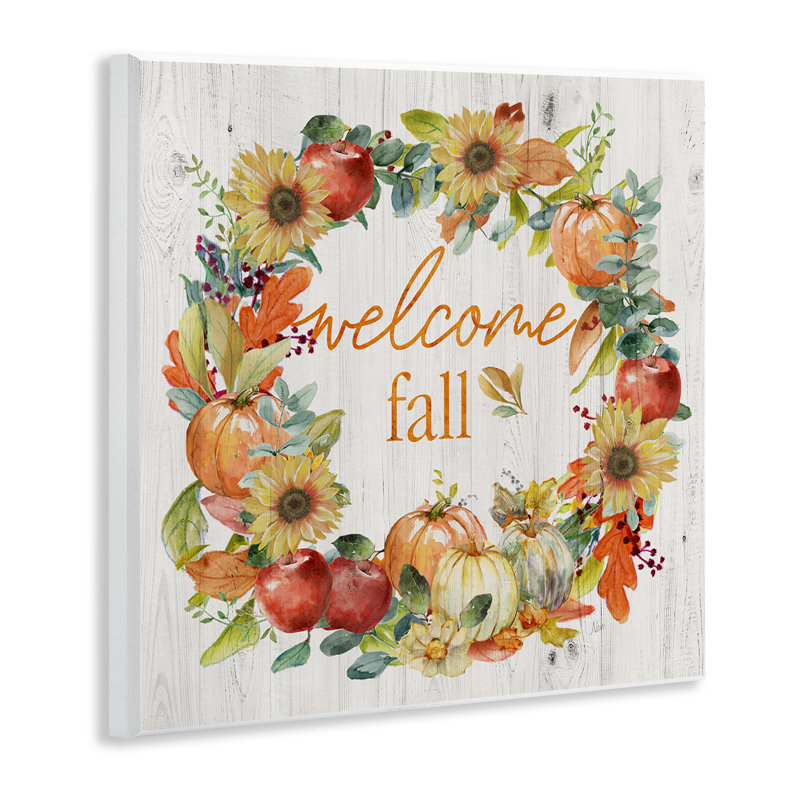 Welcome Welcome, citrouille, giclée par Nan