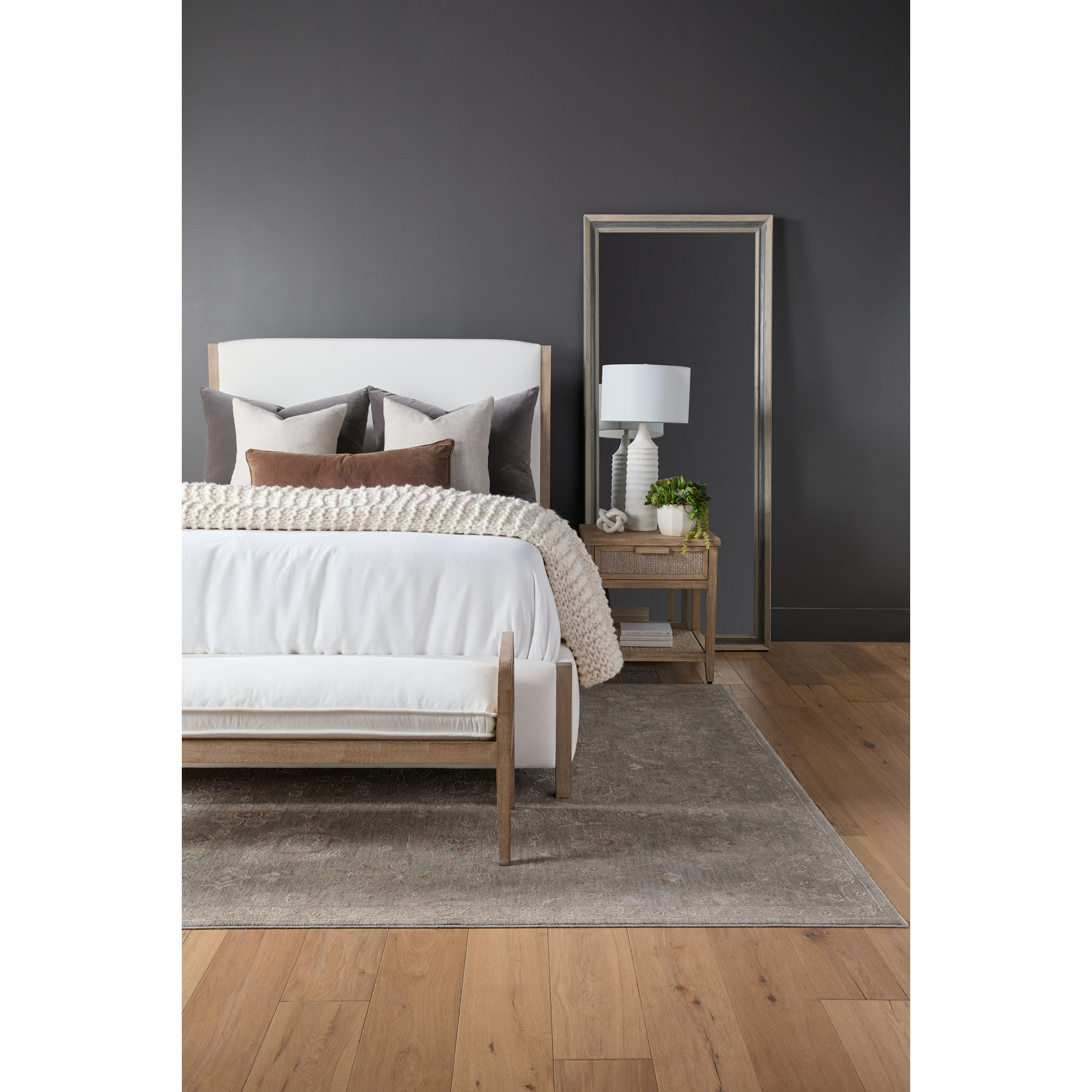 Upholstered Bed, King