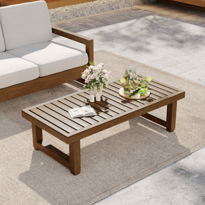 Rectangular Outdoor Coffee Table