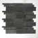 Stealth 0.4" x 11" Basalt Linear Mosaic Wall & Floor Tile
