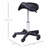Mahkyla Swivel Upholstered Adjustable Height Counter Stool with Metal Frame