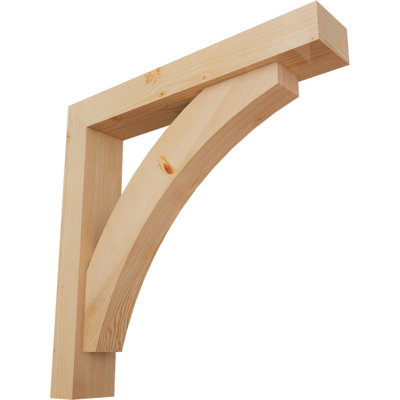Thorton Block Bracket with Offset Brace