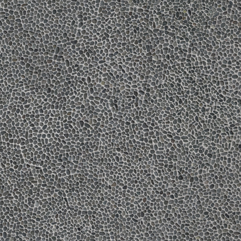 Carreau de mosaïque de marbre et de plancher onyx fumé 12 po x 12 po Marvella