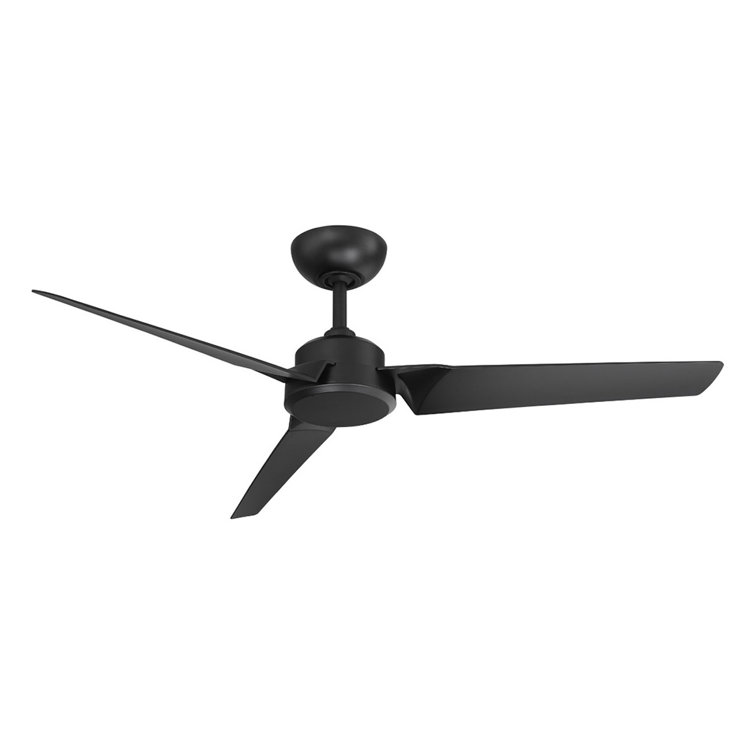 Roboto 3 - Blade Indoor/Outdoor Smart Ceiling Fan with Remote Control Included