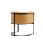 Fauteuil rembourré en similicuir Virgil-455373718