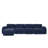 L-shaped Soft Velvet Fabric,Tufted Design,32D High Density Sponge Bottom,Ergonomic Design Bottom,Anti-Slip Design,Free Combination,No Assembly Required,Movable Ottoman For Living Rooms-532948933-532948935